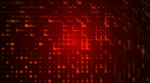 Red Circles Pulsing Stock Footage 863058