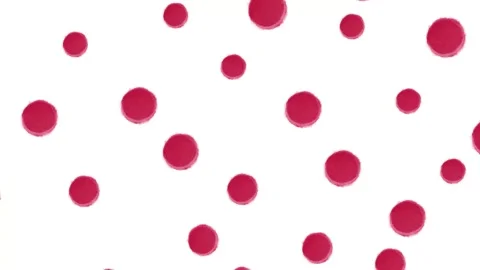 Red Circles Seamless Looping Animation Stock Footage 306343844