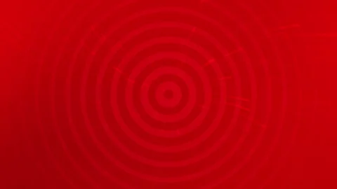 Red Circular Abstract Background Loop Animation. Stock Footage 286775430