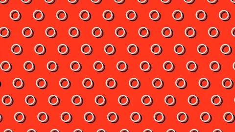 Red Circular Animate Background Stock Footage 119788386