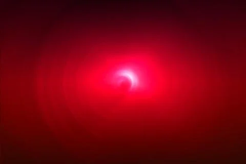 Red circular glow wave. lighting effect abstract background. Stock Illustration
