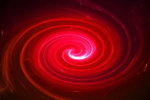 Red circular glow wave. lighting effect abstract background. Stock Illustration