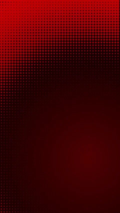 Red circular halftone dots background. Stock Footage 253149012