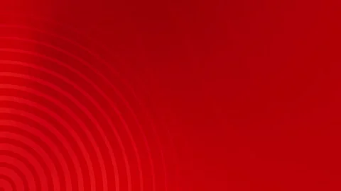 Red Circular Lines Pattern Background Loop. Stock Footage 286429500