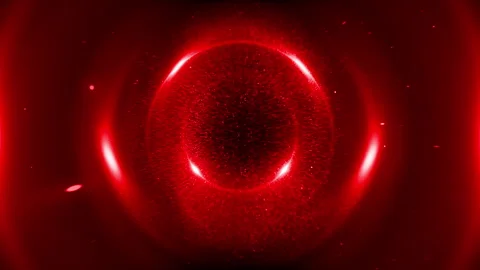 Red Circular Particular Explosion Background Logo Reveal Stock Footage 280607002