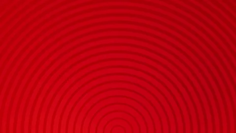 Red Circular Pattern Background Loop. Stock Footage 286426017