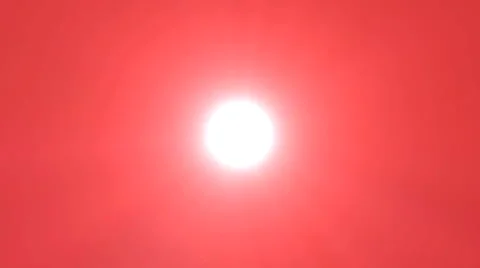 Red Circular Tunnel Stock Footage 43256107