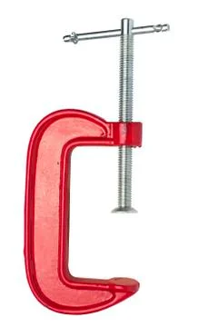 Red clamp Stock Photos