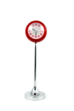 Red clock Stock Photos