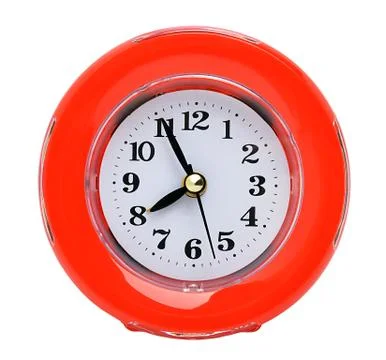 Red clock Stock Photos