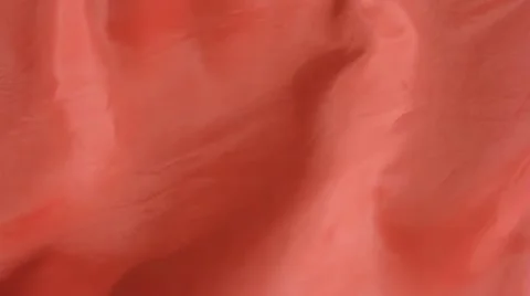 Red cloth lye swaying in the wind Video stock 63215088