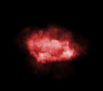 Red cloud texture background with clouds for wallpaper, backdrop and design. Stock Photos