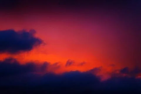 Red Clouds Background Foto stock