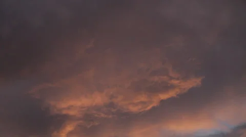 RED CLOUDS Video stock 28069074