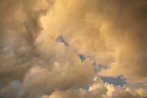 Red clouds 写真素材