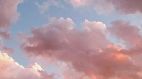 Red clouds 写真素材