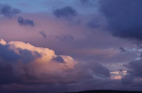 Red Clouds. 写真素材