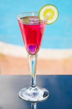Red cocktail Stock Photos