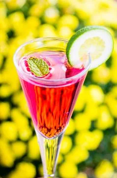 Red cocktail Stock Photos