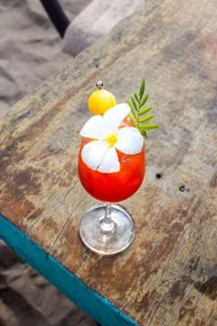 Red cocktail Stock Photos