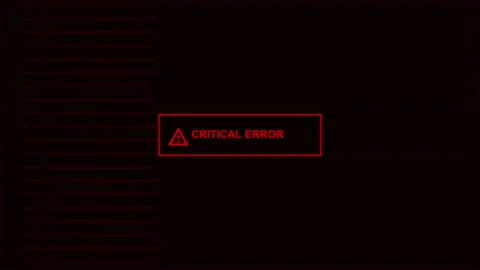 Red code glitch Abstract Digital Technology Background with System Error Stock Footage 345101124