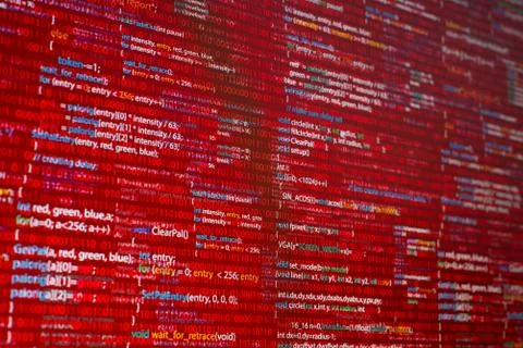 Red code 写真素材