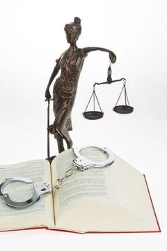 A red code with rules of court. Isloiert on a white background, A red code with 写真素材