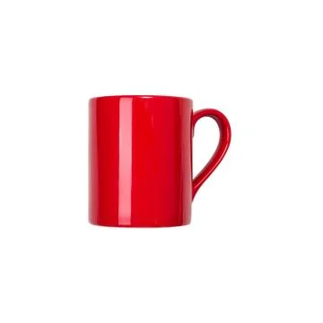 Red coffee cup. Stock Photos