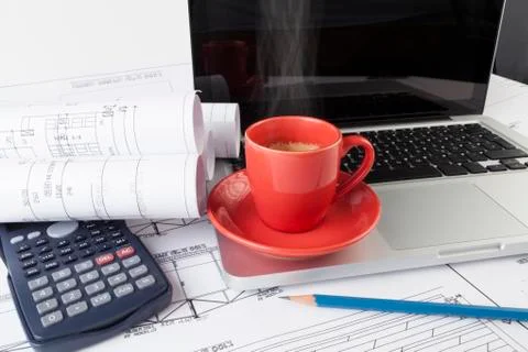 Red coffee Stock Photos