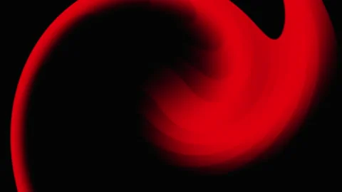 Red color animation Vídeos de archivo 134841741