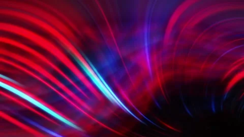 Red color closing loop stain wave footage Stock Footage 213205149