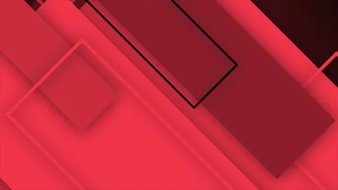 Red color diagonal moving rectangular box professional background Stock Footage 271320123