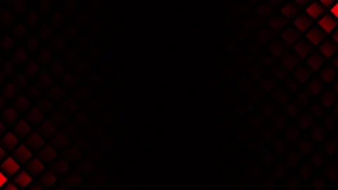Red Color Digital Grid Diamond Squares Motion Background Loop Stock Footage 320852373