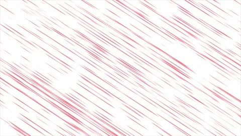 Red color moving parallel lines on white background  Stock Footage 302556107