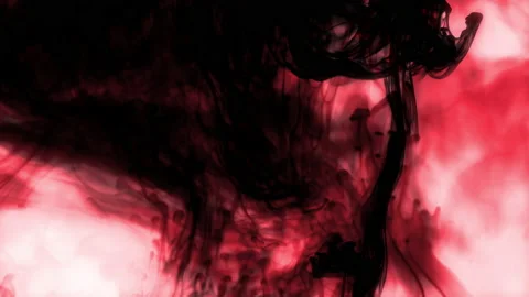 Red Color Paint Abstract Background Video stock 155754049