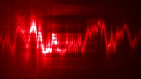 Red color particles frame element Stock Footage 220621951