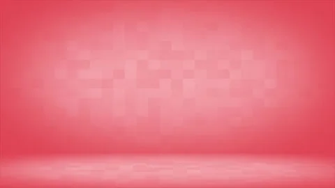 Red color simple and classy empty room business background Stock Footage 296629794