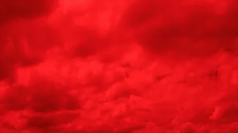 Red color sky Stock Footage 49689513