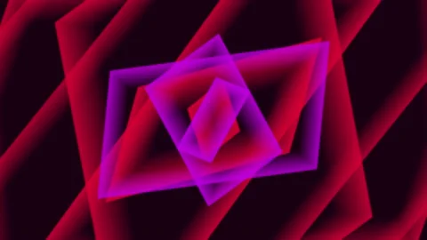 Red color tao line background Stock Footage 167561453
