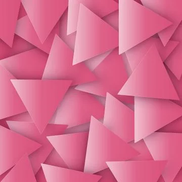 The red colored abstract polygonal geometric texture, triangle 3d background Stock Illustration