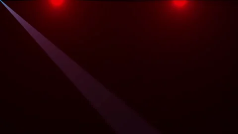 Red colored lights, moving colored light beams Stock Footage 312999053