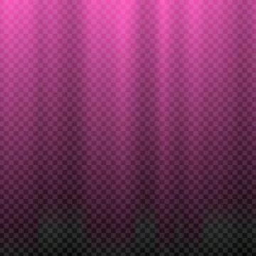 Red colored rays with color spectrum flare Stock Illustration