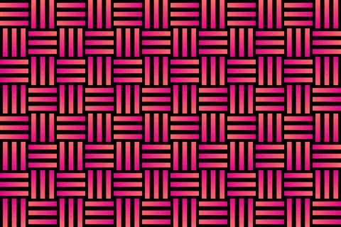Red Colors Rectangle Shapes and Designs Geometric Pattern Geometric Background Illustrazione stock