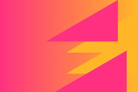 Red Colors Triangle Shapes and Designs Abstract Geometric Background 스톡 일러스트
