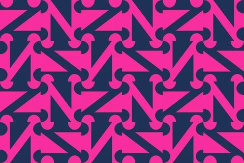 Red Colors Triangle Shapes and Designs Geometric Pattern Geometric Background Stock-Illustration