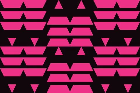 Red Colors Triangle Shapes and Designs Abstract Geometric Background 库存插图