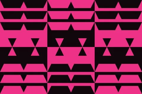 Red Colors Triangle Shapes and Designs Geometric Pattern Geometric Background Illustrazione stock