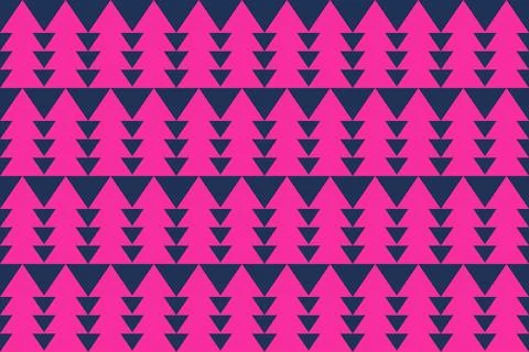 Red Colors Triangle Shapes and Designs Geometric Pattern Geometric Background Stock Illustration