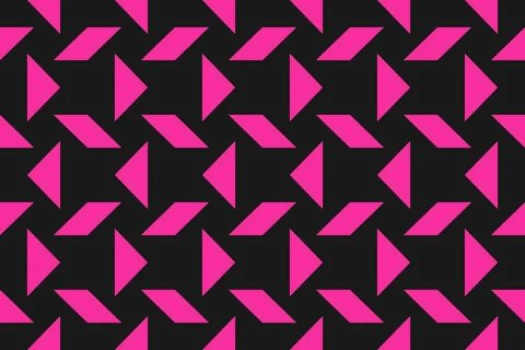 Red Colors Triangle Shapes and Designs Geometric Pattern Geometric Background Stock Illustration
