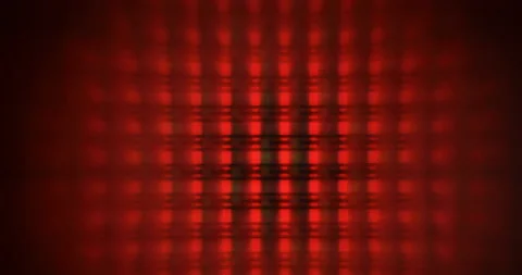 Red colour LED diode on a TV macro Stock Footage 108719728